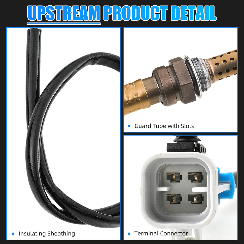For GMC Sierra 2500 H/D 2008-2011 Oxygen Sensor Upstream Downstream Replacement