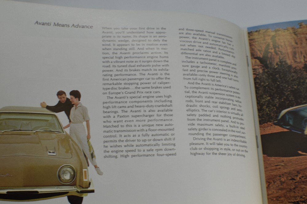 1962 Avanti by Studebaker *ORIGINAL*