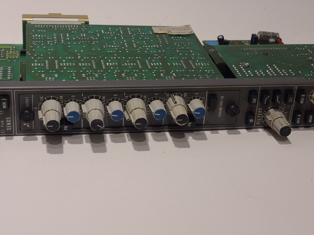 Mitsubishi Westar Quad Eight Diff Mic Pre Parametric EQ Channel Strip Untested