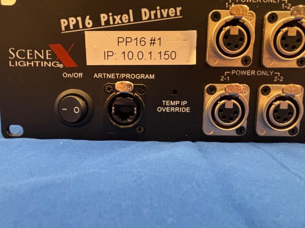SceneX Lighting PP16 LED Pixel Driver