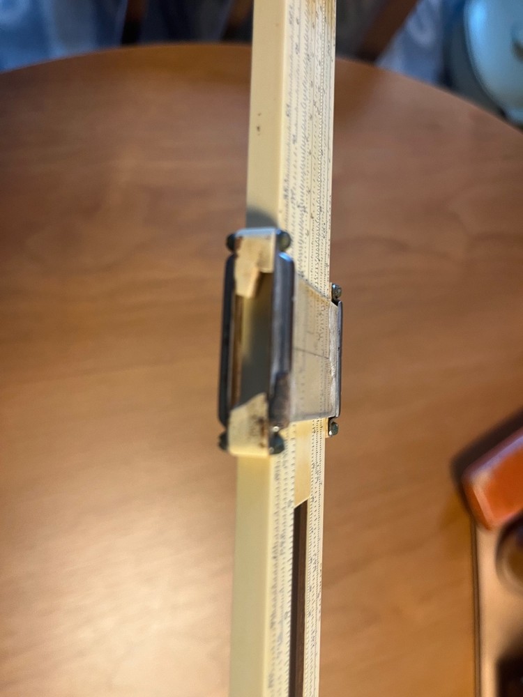 Slide Rule DIETZGEN w/ Original Leather Case