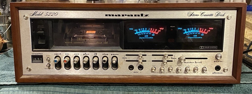 VINTAGE Marantz Model 5220 Cassette Deck 1977