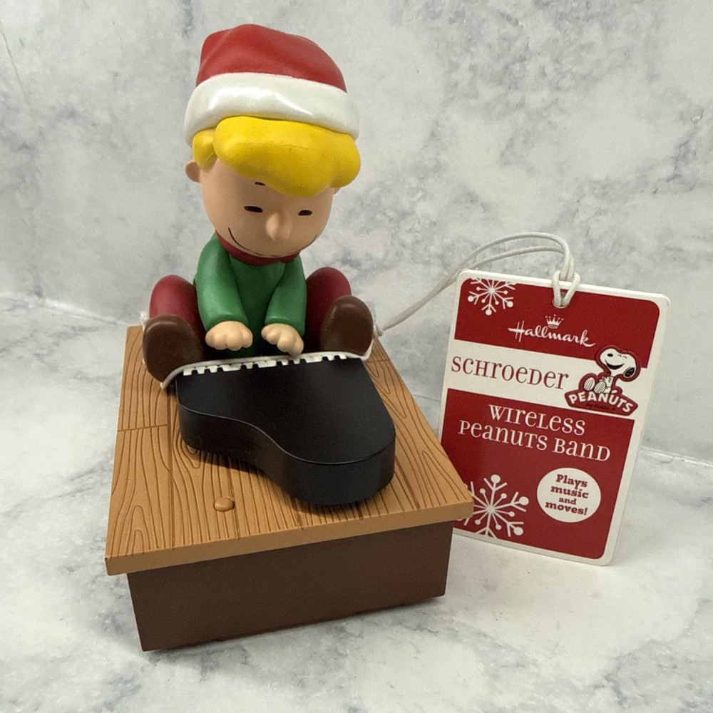 Hallmark Schroeder Wireless Peanuts Band 2011 NWT Working!