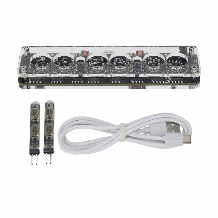 IN-14 6-Digit Nixie Tube Clock Creative Clock Innovative Decor Basic Version