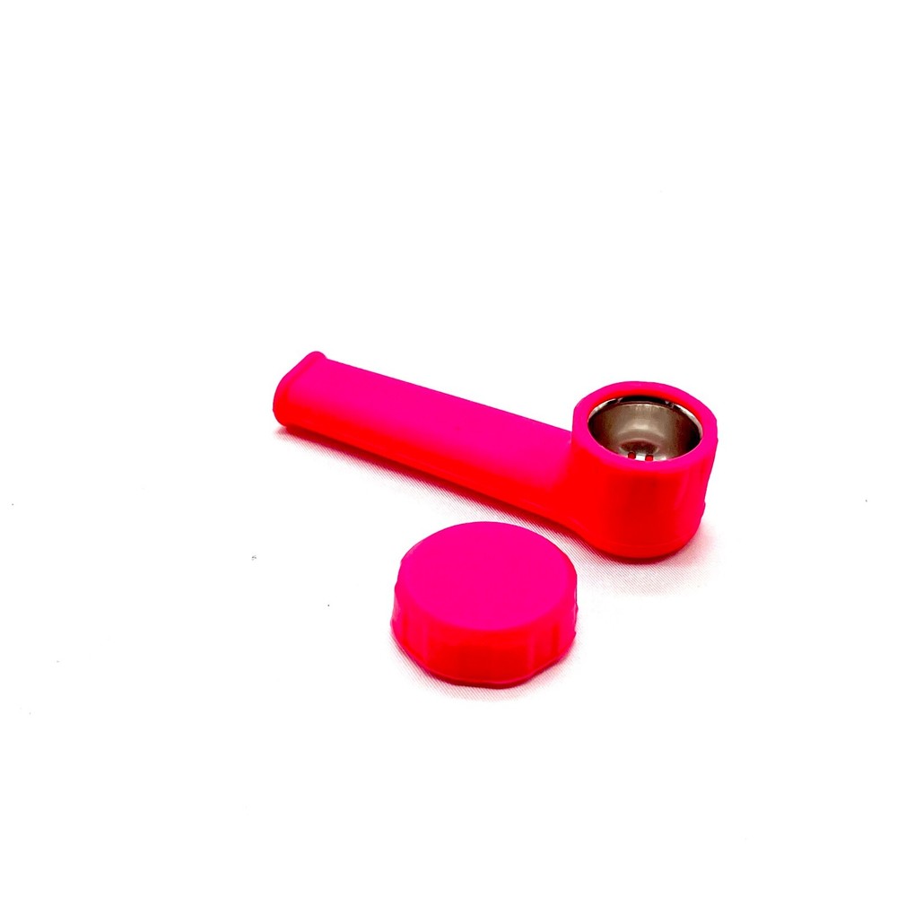 Discreet Silicone Smoking Pipe- Rubber Silicone