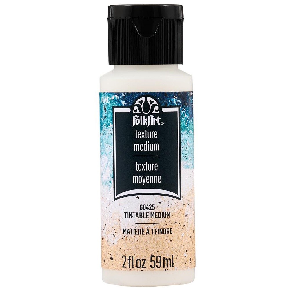 FolkArt Textured Medium 2oz-Tintable Medium - 3 Pack