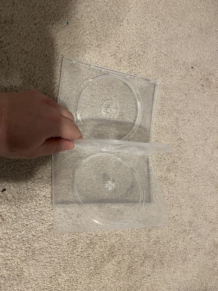 4 Disc DVD Case Clear