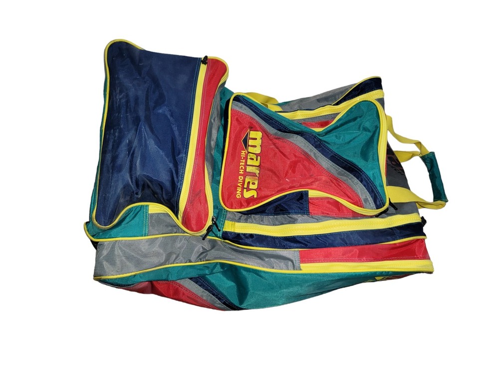 Mares Scuba Diving Equipment Rolling Bag XL 27" Multicolor