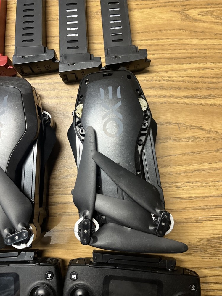 (3) - EXO X7 Ranger Drones, Controllers and Batteries