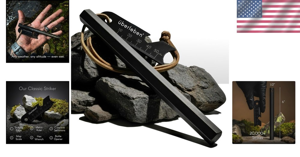 Survival Fire Starter - 20,000 Strikes