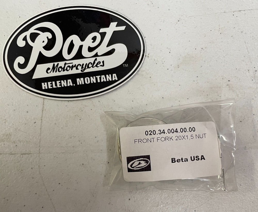 Beta Front Fork 20x1.5 Nut 020.34.004.00.00