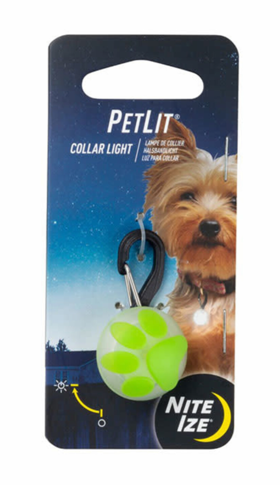 PetLit Collar Light Lime Paw