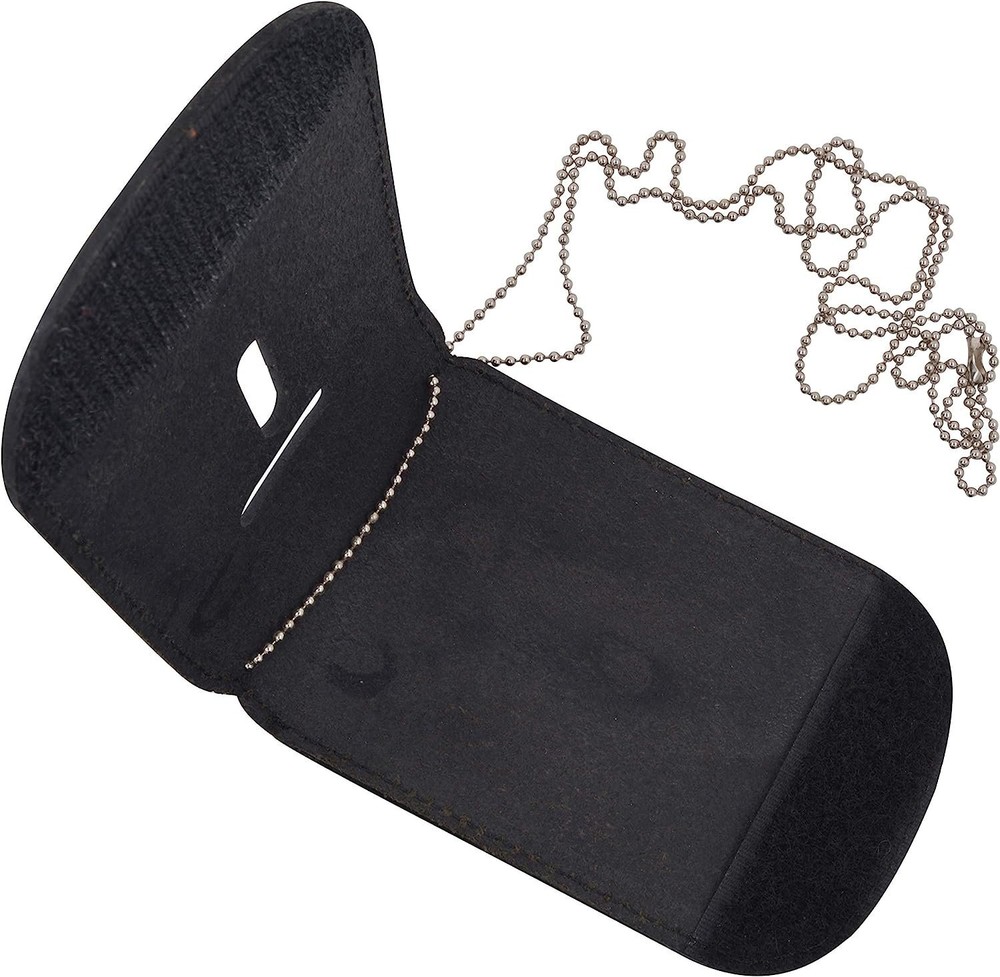 Marshal Wallet® Leather ID & Badge Holder with Chain