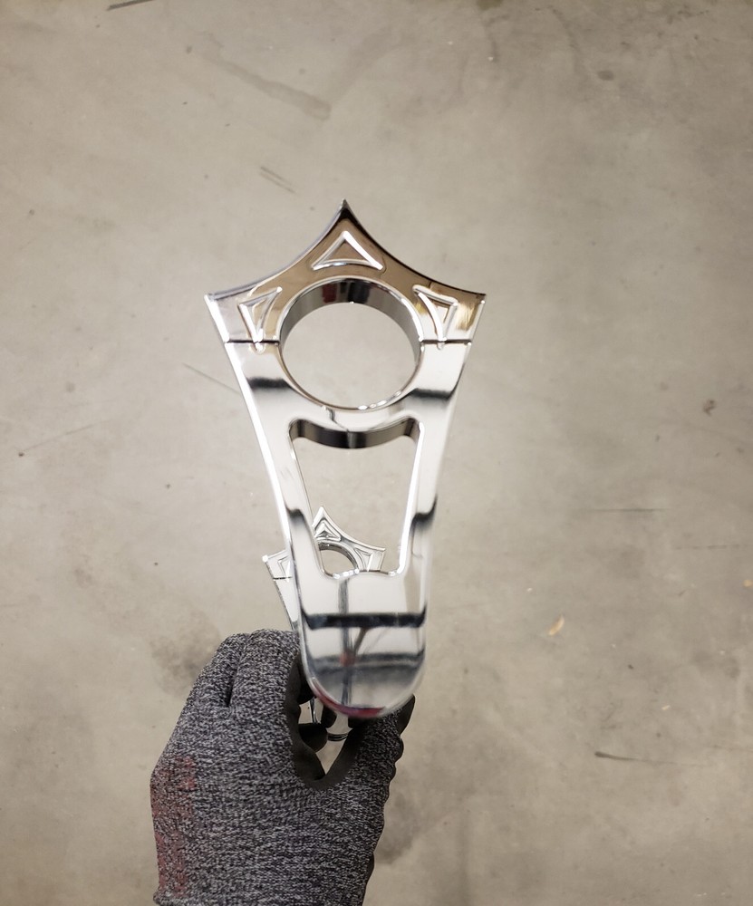 Chrome Off-Road Grab Handle, 1 1/2" Tube, Dune Buggy