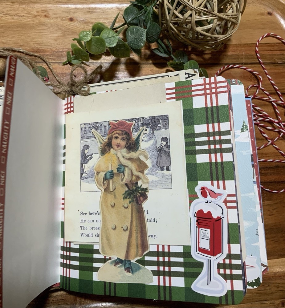 Christmas Handmade Junk Journal
