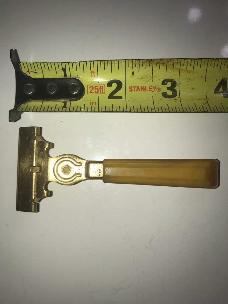 Vintage Schick Injector Razor Bakelite handle Tiger 10
