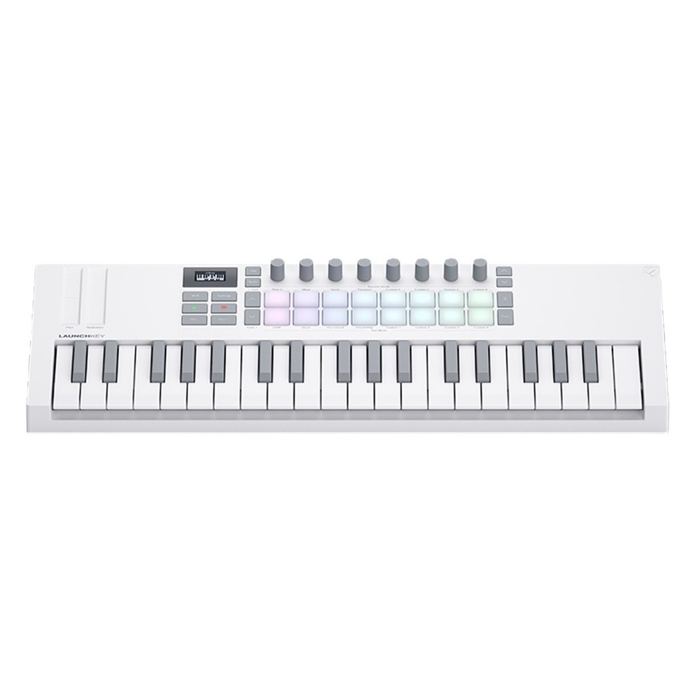Novation Launchkey 49 MK4 White 49-Note Controller Keyboard