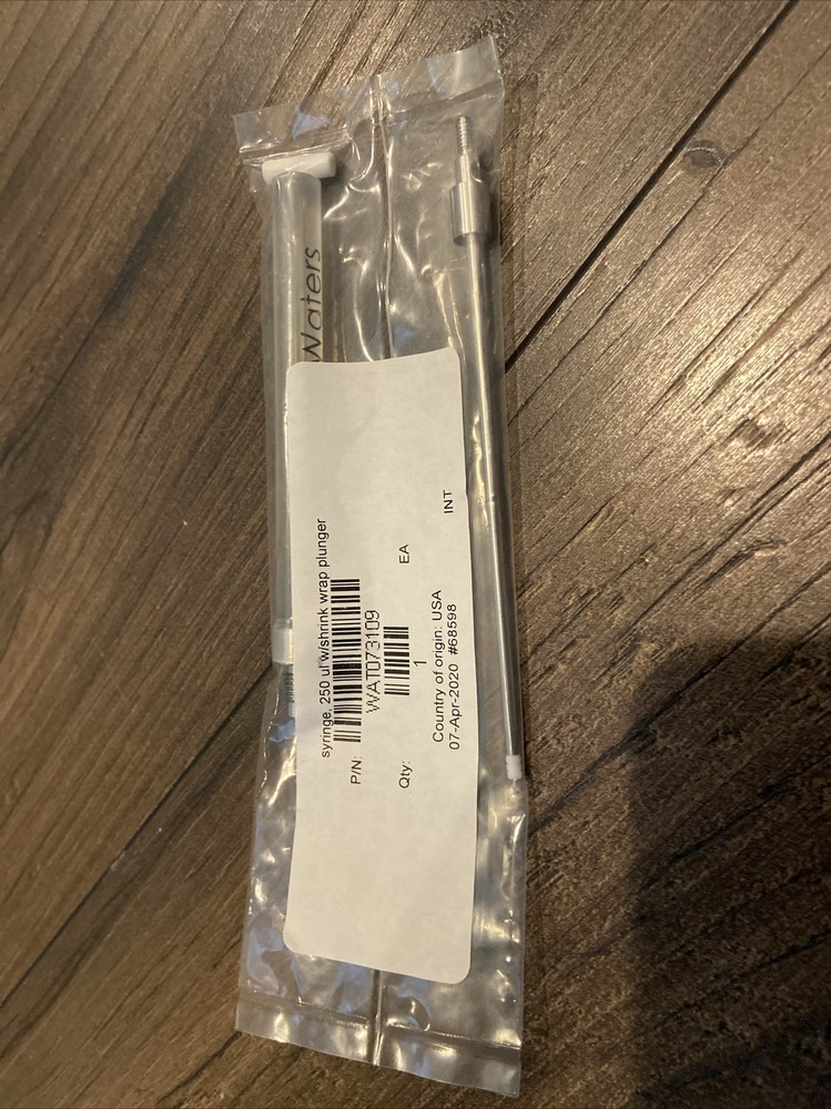 Sample Syringe 250ul With Shrink Wrap Plunger