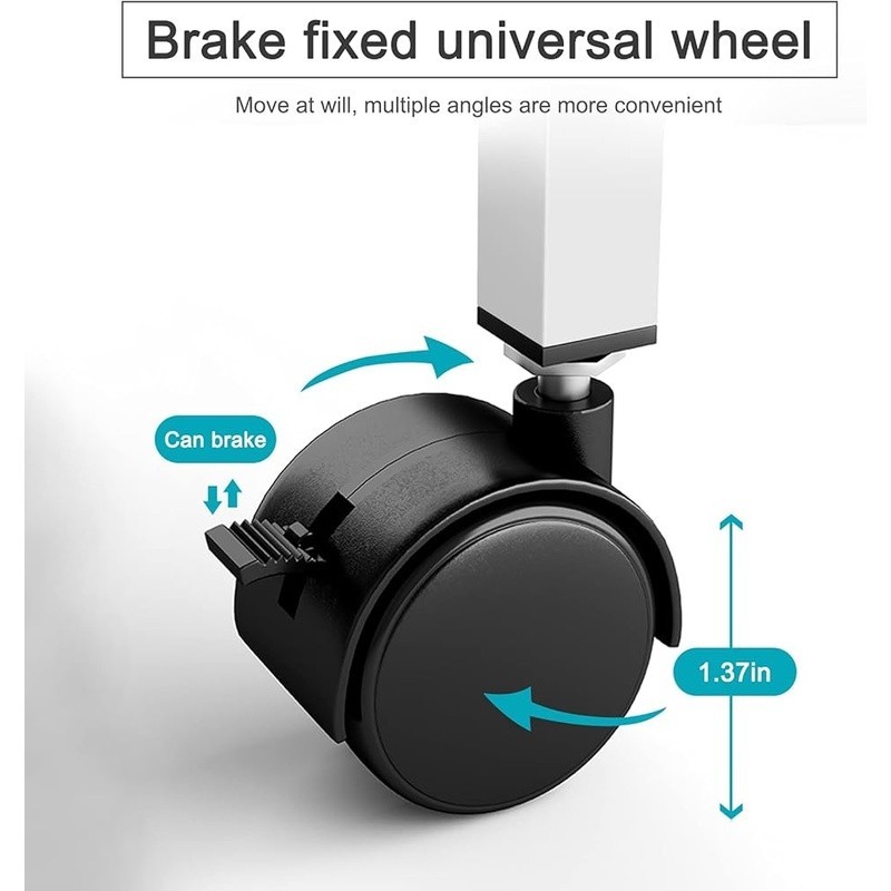 Adjustable Mobile Writing Desk Easy Assembly Tilt Table Compact Workstation New