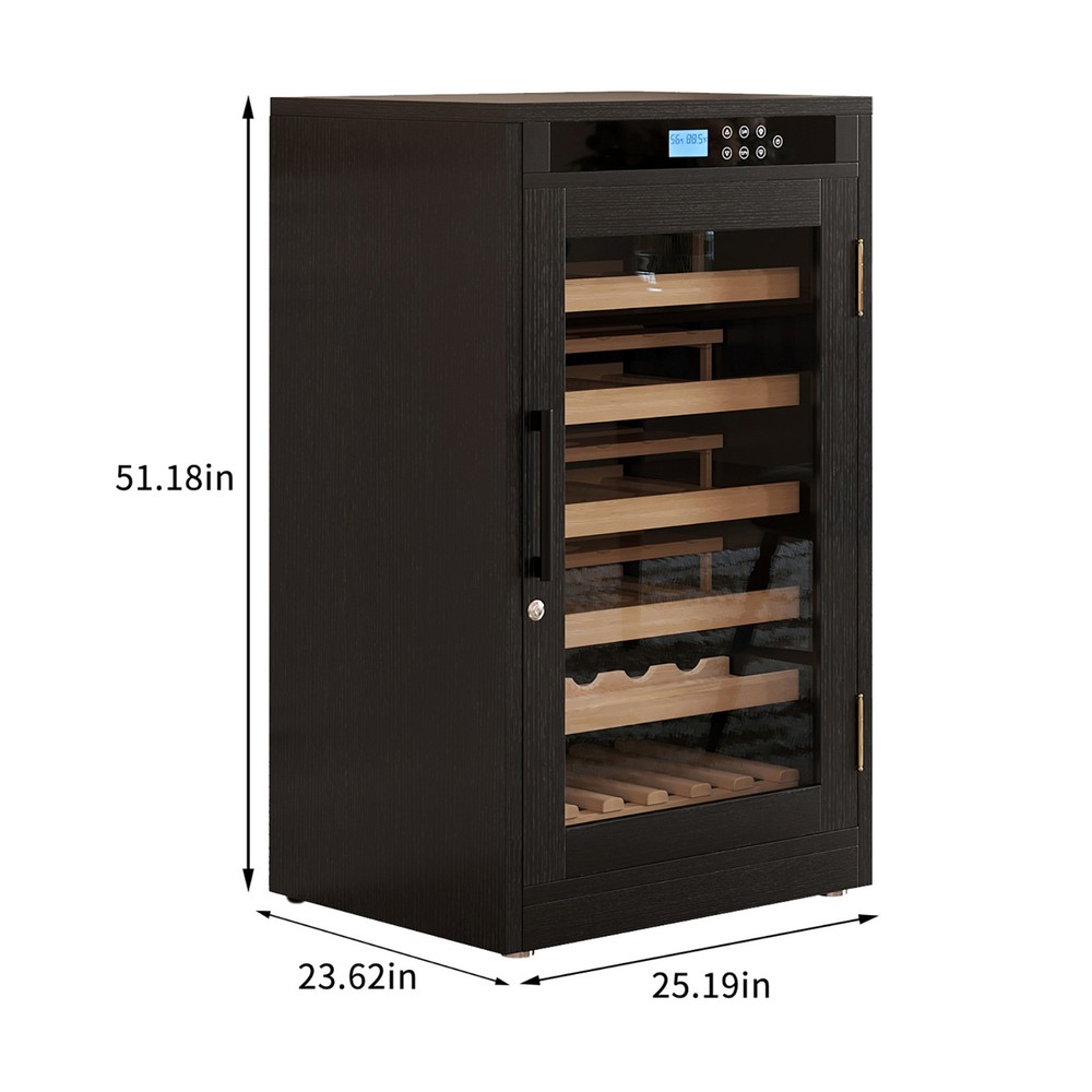 26" LED Touch Screen Display Constant Temperature Wine Cabinet