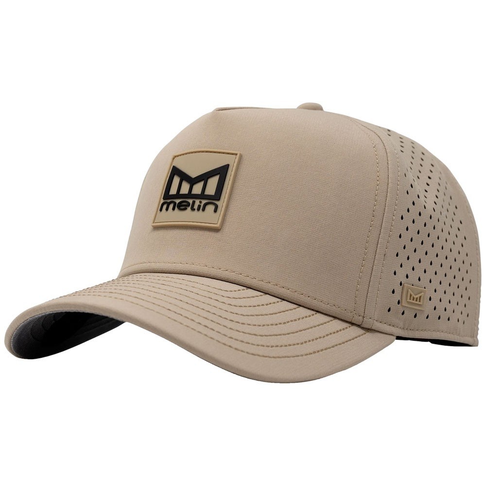Melin Odyssey Stacked Hydro Hat Classic Khaki