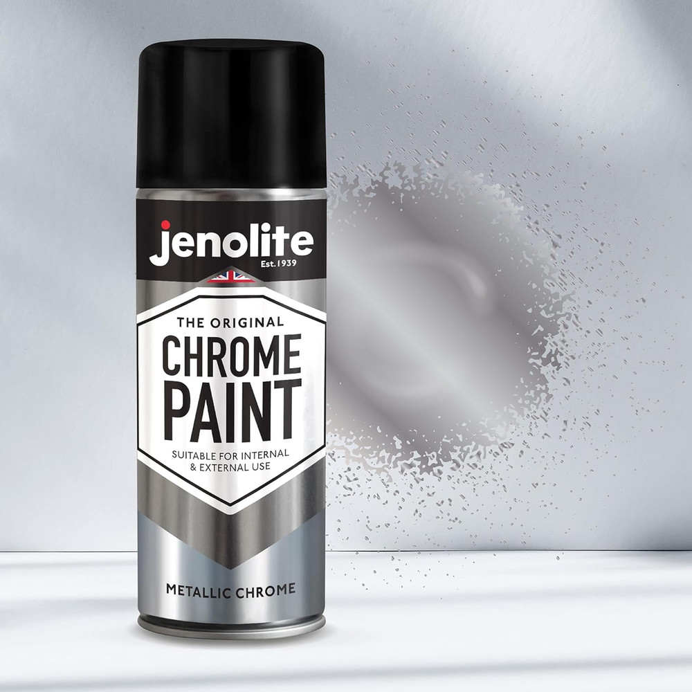 Chrome Spray Paint 400ml Smooth Multi-Surface Finish for Metal Plastic
