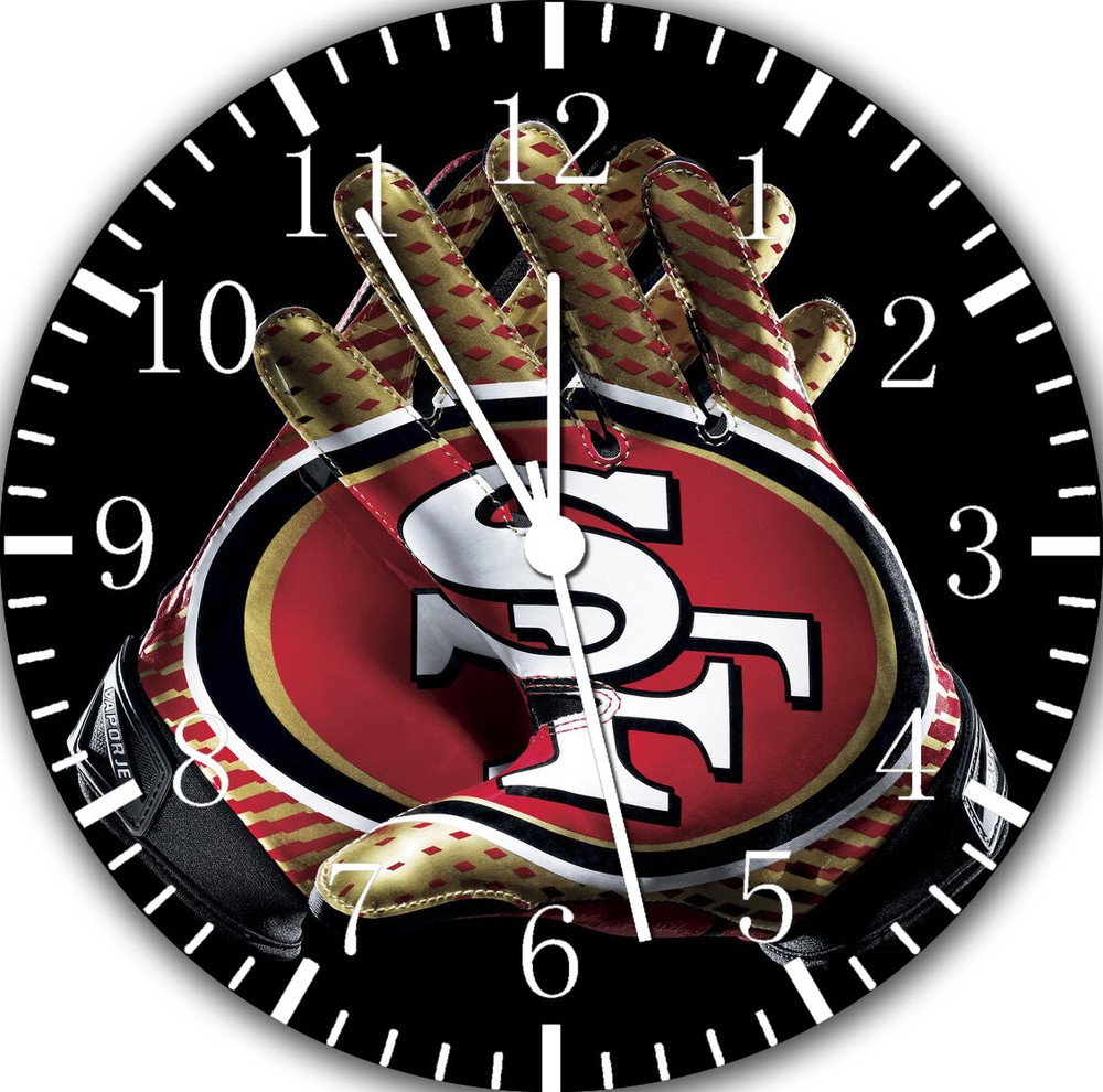 San Francisco 49ers Wall Clock F126 Personalized option with adding name