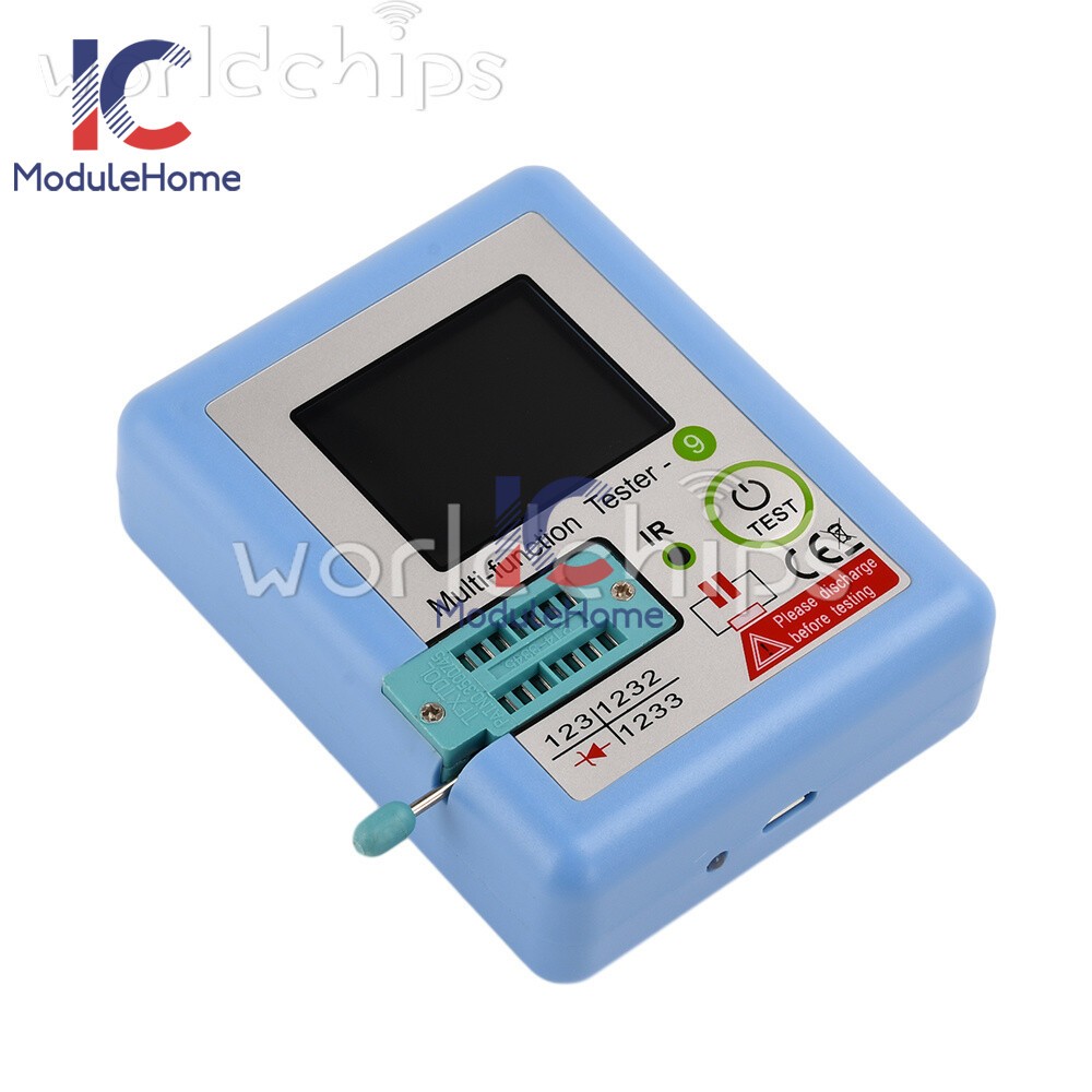 MF9 High Precision Transistor Tester Diode Triode NPN PNP MOSFET Rechargeable