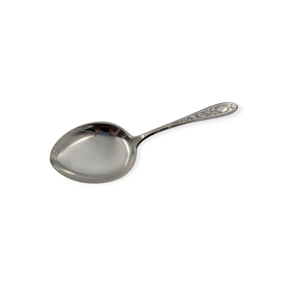 Casserole Serving Spoon - Victory by Alvin Silverplate Flatware Silverware 9"