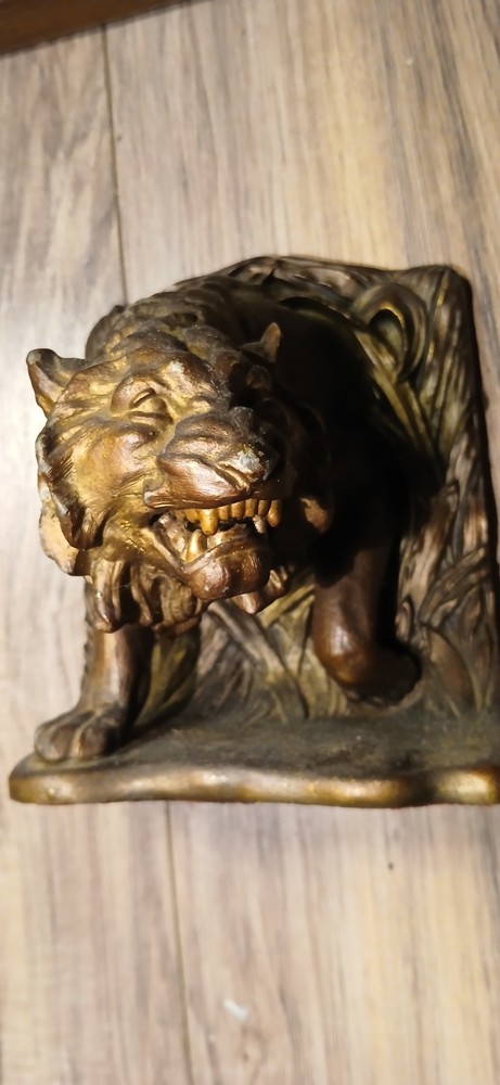 Bradley And Hubbard Tiger Bookends
