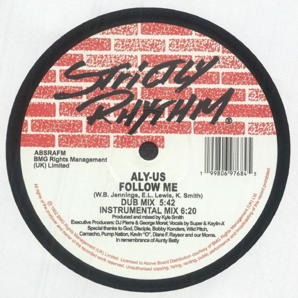 Aly-Us - Follow Me (12")