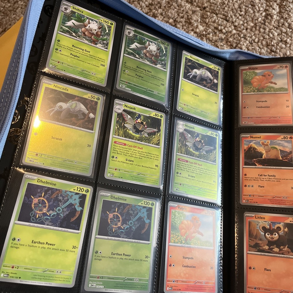 Mega Evolution 100% Complete Master Base Set 264 Cards with C/UC/H/RH & EXs