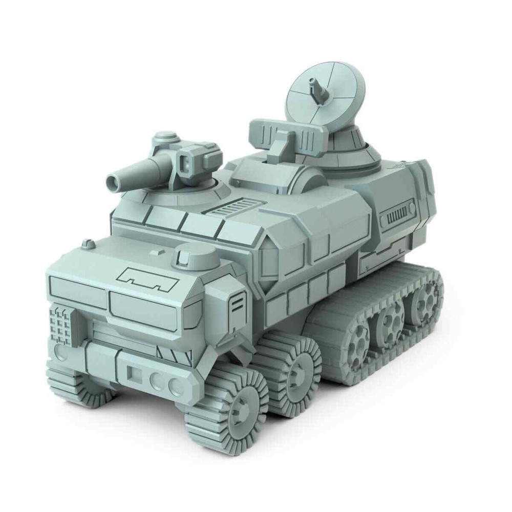 Mobile HQ B Miniature Compatible with Battletech MWO