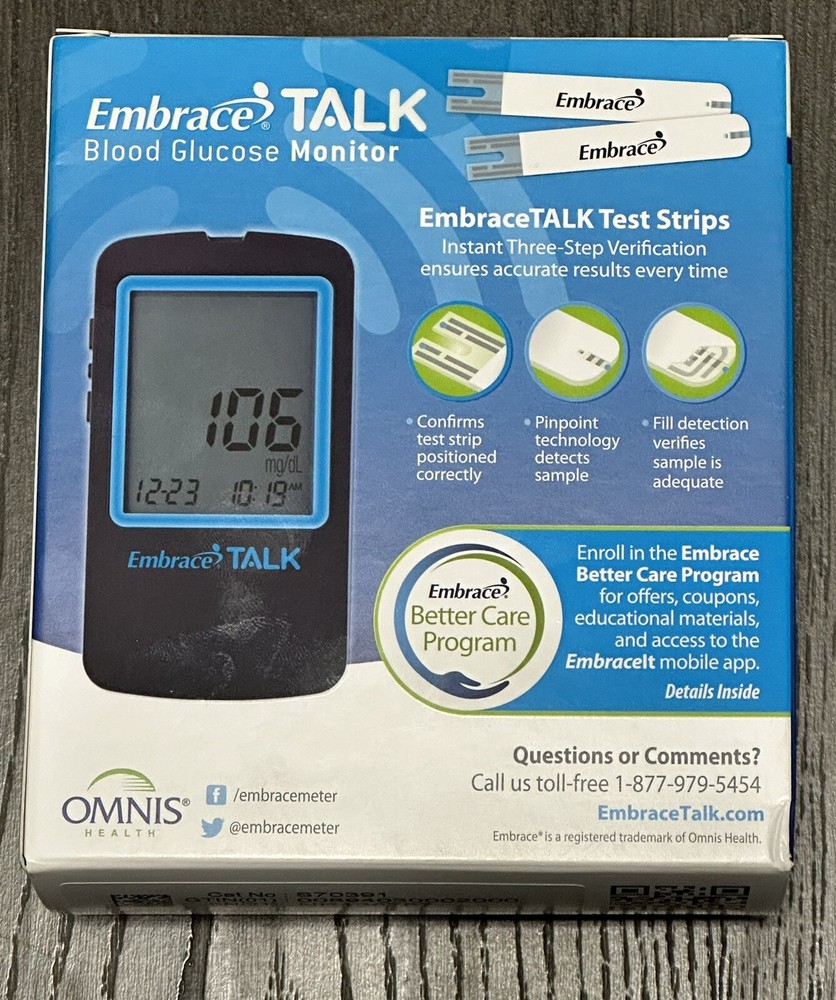 Embrace No-Code Talking Blood Glucose Meter System