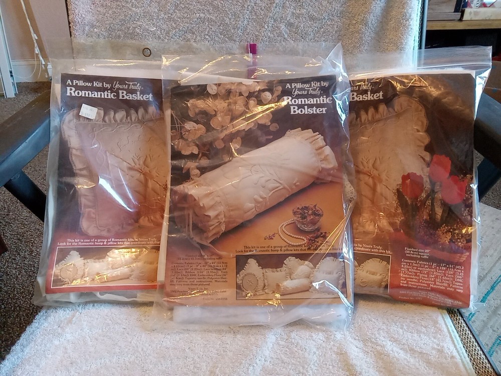 3  Pillow Kit By Yours Truly Romantic Basnet New