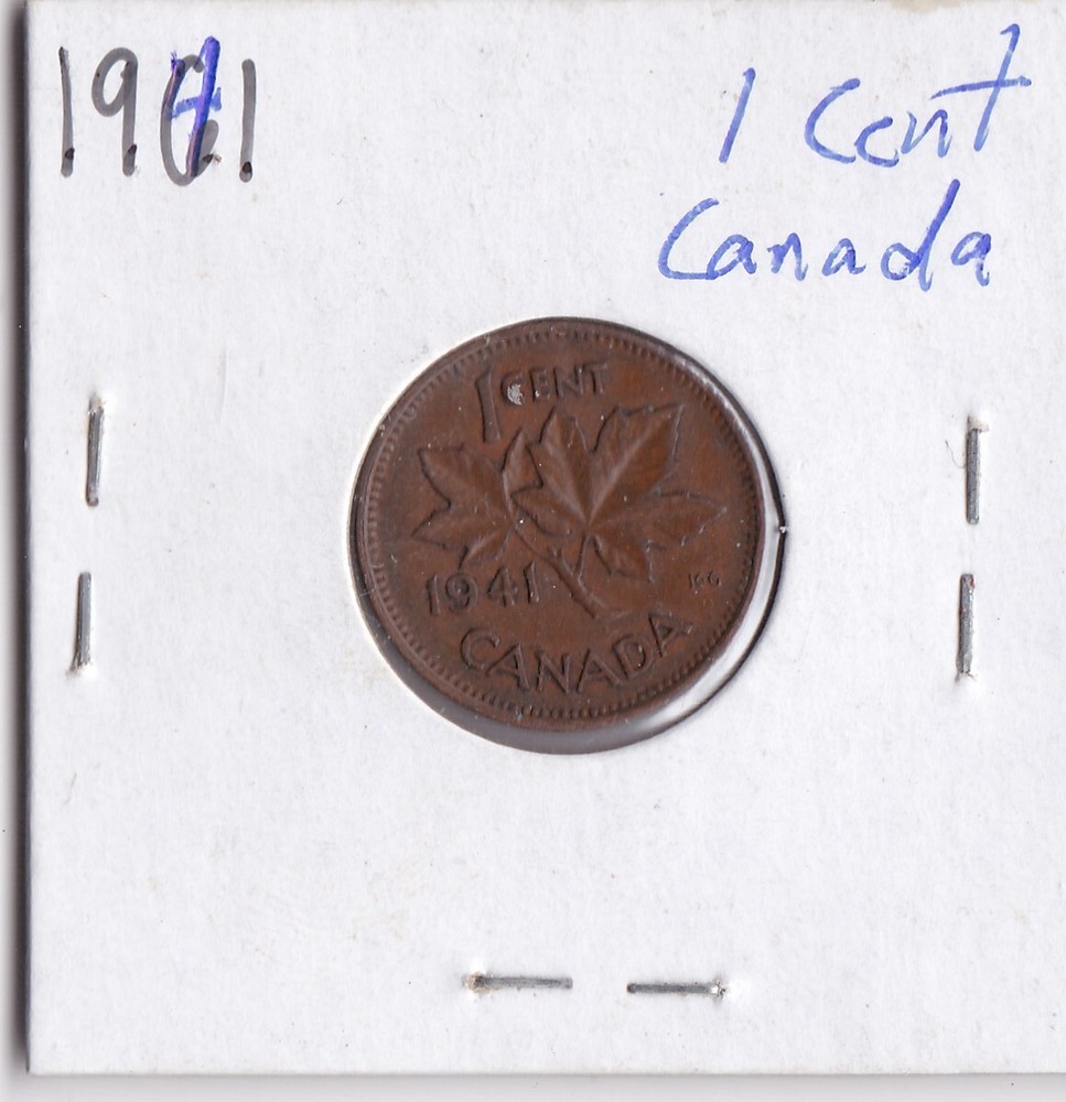 1941 Canada One Cent