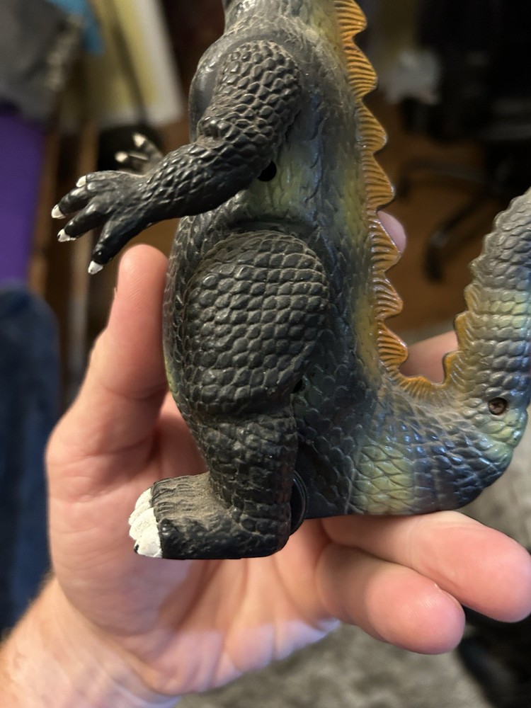 MONSTER DINOSAUR PULL BACK+GO ACTION GODZILLA VERY RARE