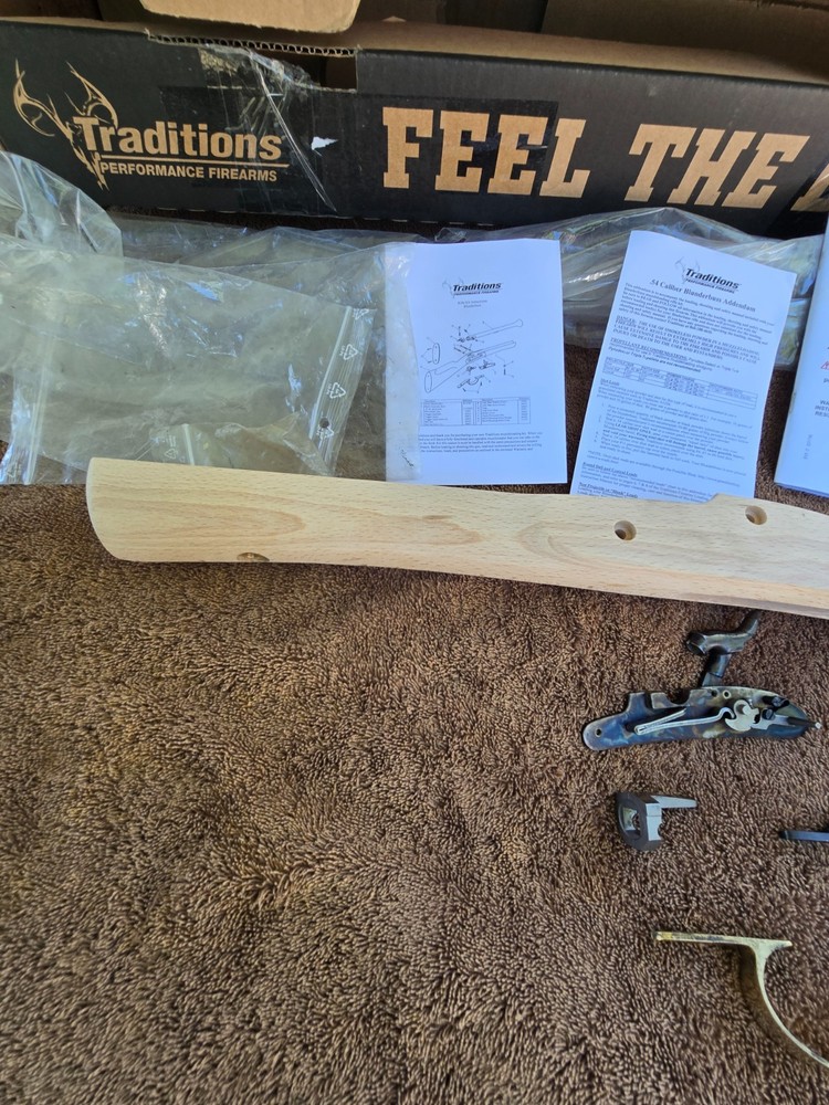 BLUNDERBUSS TRADITIONS 54 CAL BLACK POWDER MUZZLELOADING RIFLE PERCUSSION NOS