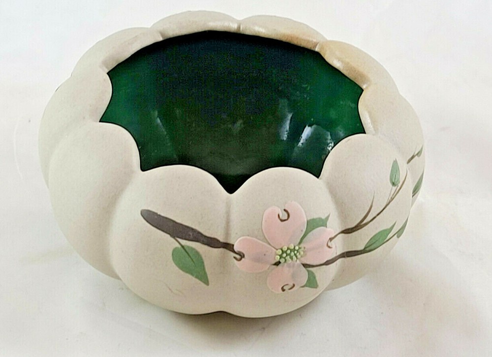 Abito Virginia Hand Painted Mint Green Planter/Vase E.H.H.