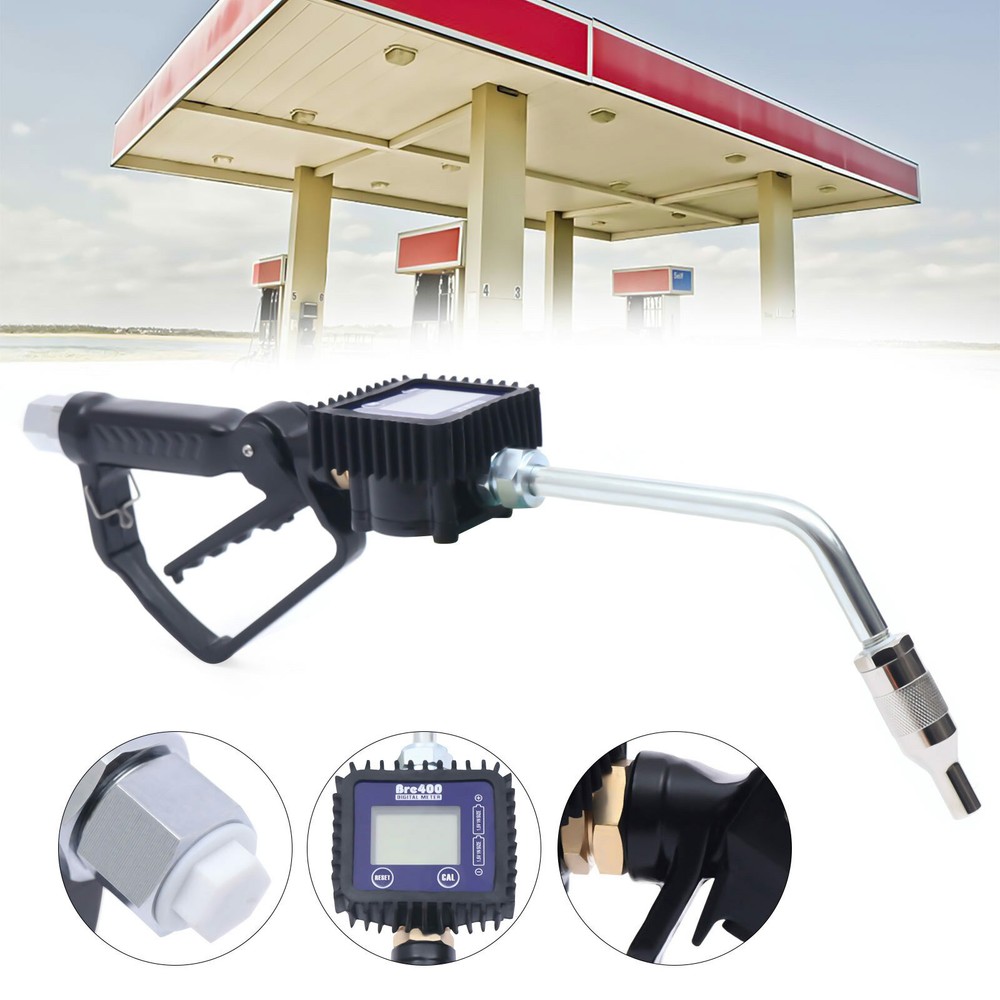 Heavy Duty Digital Oil Transfer Pump with Flow Meter and Control Valve