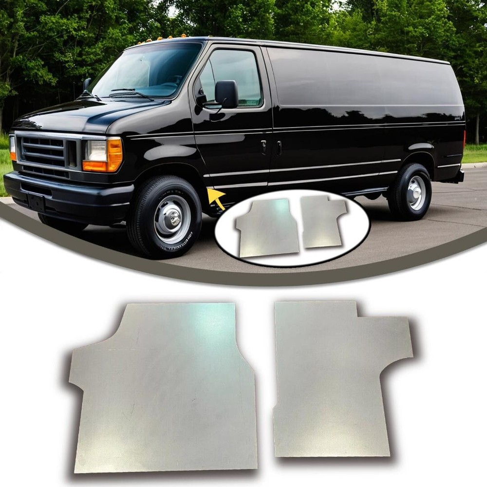Econoline Front Floor Pans Fits 1992-2016 Ford Van Driver and Passenger side