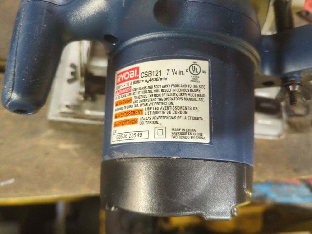 Ryobi Circular Saw 7 1/4" CSB121 Tested