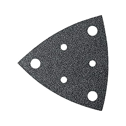 Fein MultiMaster Vac Sanding Sheets w/Hook & Loop, 60 Grit, 50-Pack, 63717109013