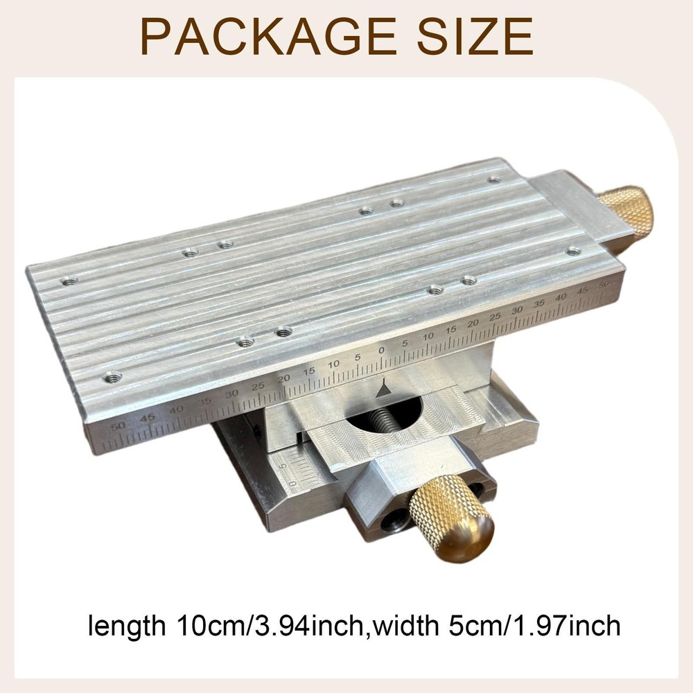 Cross Slide Table Precision Fine Adjustment Xy Linear Module Cross Slide
