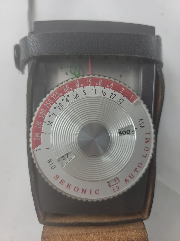 Sekonic Auto-Lumi Model 86 Light Meter w/Leather Case