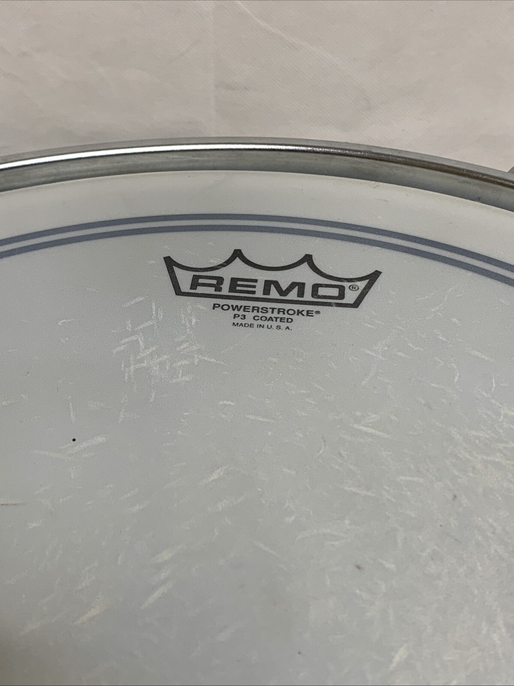 Drum Bundle - Remo Powerstroke 14” Snare, Percussion Plus Stand And Pad, Sticks