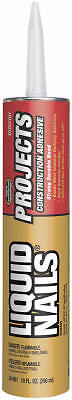 Liquid Nails LN-601 Construction Adhesive, Light Tan, 10-oz. - Quantity 12