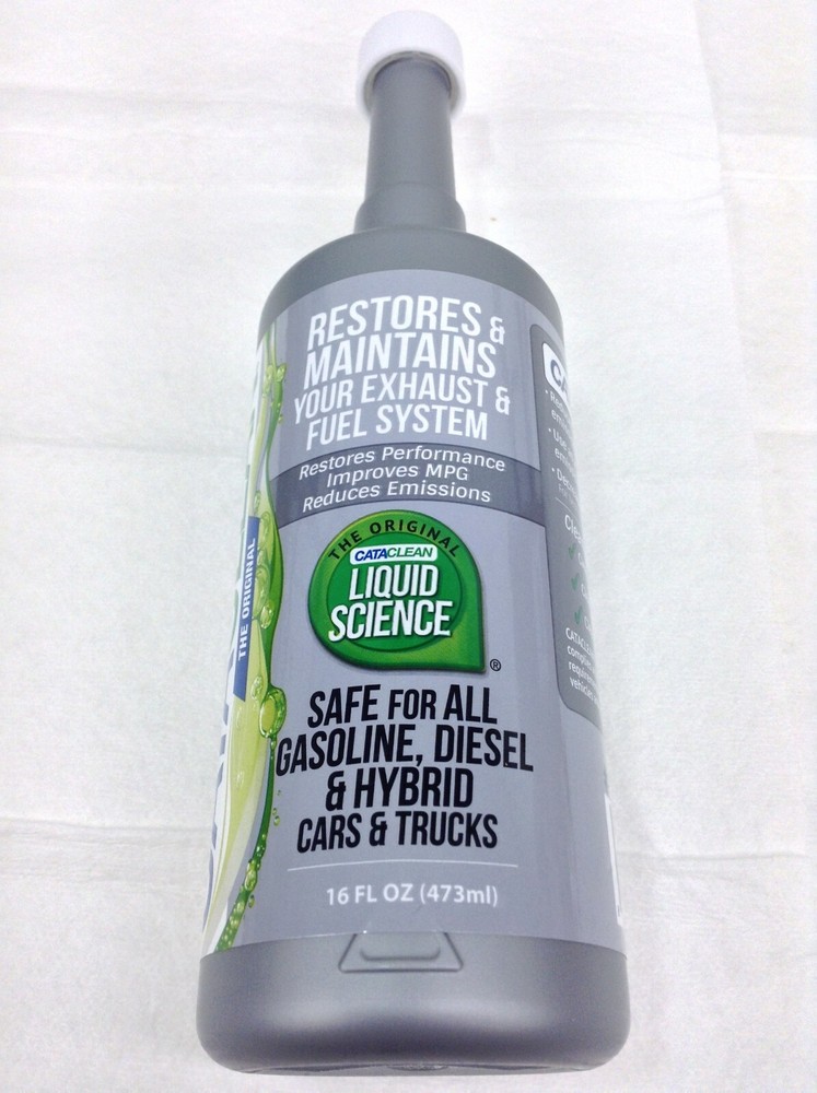 4 PACK CATACLEAN THE ORIGINAL LIQUID SCIENCE COMPLETE ENGINE FUEL EXHAUST SYSTEM