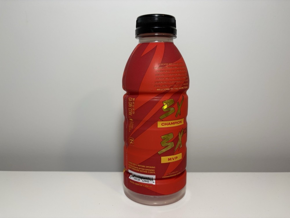 Sealed Prime Hydration New Patrick Mahomes Rare Error Bottle Drink Unopened