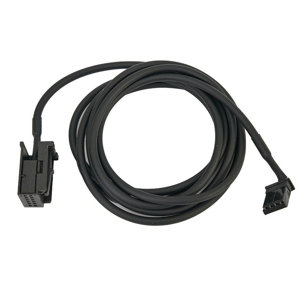AUX USB Interface Panel Adapter And Socket Plastic USB2.0 Black For